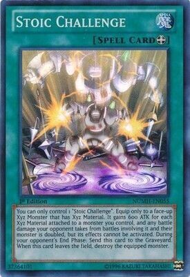 Stoic Challenge - NUMH-EN055 - Super Rare 1st Edition Number Hunters 1st Edition Singles