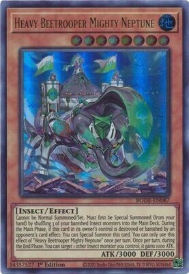 Heavy Beetrooper Mighty Neptune - BODE-EN087 - Ultra Rare 1st Edition
Burst of Destiny 1st Edition Singles