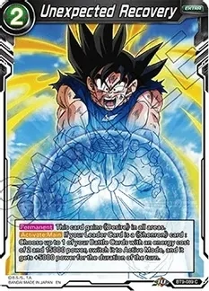 Unexpected Recovery - Universal Onslaught (DBS-B09)
Universal Onslaught