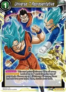 Universe 7 Representative - Tournament of Power (DBS-TB01) Tournament of Power