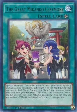 SH The Great Mikanko Ceremony - AMDE-EN029 - Rare 1st Edition
Amazing Defenders 1st Edition Singles