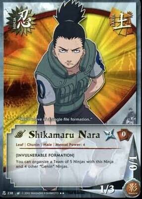Shikamaru Nara - N-238 - Rare
Naruto: Quest For Power