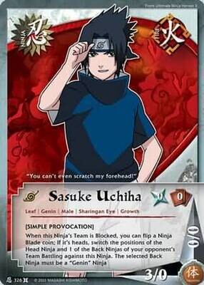 Sasuke Uchiha - 326 - Common
Naruto: The Chosen