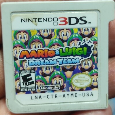 BA Mario Luigi Dream Team Nintendo 3DS Cartucho