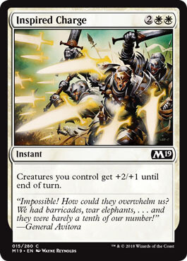 Inspired Charge 015/280
Magic 2019 (M19) Singles