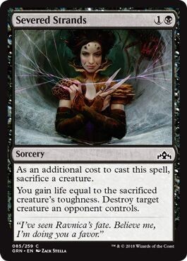 Severed Strands 085/259
Guilds of Ravnica Singles
