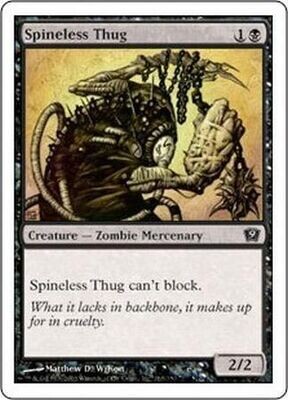 Spineless Thug
MTG 9th Edition Singles