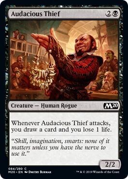 Audacious Thief 084/280 Magic 2020 (M20) Singles   (Español)