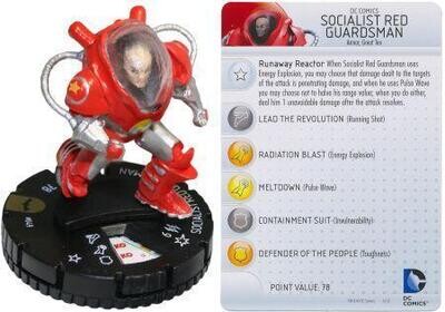 Socialist Red Guardsman #049 Batman DC Heroclix
DC: Batman Sin Tarjeta