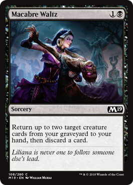 Macabre Waltz 108/280 Magic 2019 (M19) Singles (Español)