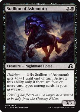 Stallion of Ashmouth 136/297 Shadows over Innistrad Singles