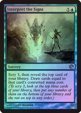 Interpret the Signs - Foil
Journey Into Nyx Foil Singles   (Español)