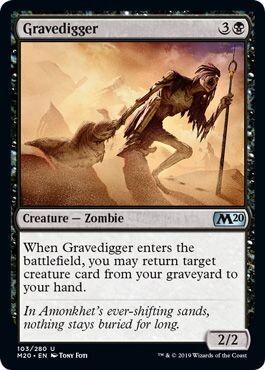 Gravedigger 103/280 - Magic 2020 (M20) Singles (Español)