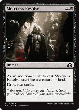 Merciless Resolve 123/297
Shadows over Innistrad Singles   (Español)