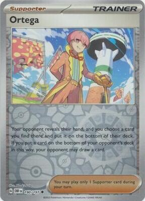MY01 Ortega - 190/197 - Uncommon Reverse Holo
Obsidian Flames Reverse Holo Singles