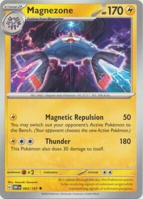 MY01 Magnezone - 065/197 - Uncommon
Obsidian Flames Singles