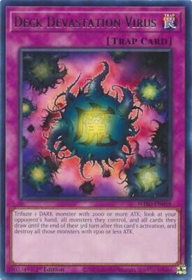 Deck Devastation Virus - WISU-EN058 - Rare 1st Edition Wild Survivors 1st Edition Singles
