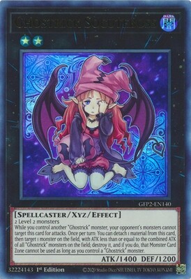 Ghostrick Socuteboss - GFP2-EN140 - Ultra Rare 1st Edition Ghosts From The Past: The 2nd Haunting 1st Edition Singles