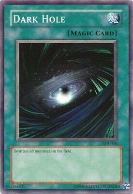 Dark Hole - SDJ-026 - Common Unlimited Starter Deck: Joey [SDJ] Unlimited Singles