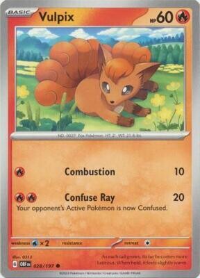 MY01 Vulpix - 028/197 - Common
Obsidian Flames Singles
