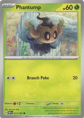 MY01 Phantump - 011/197 - Common
Obsidian Flames Singles