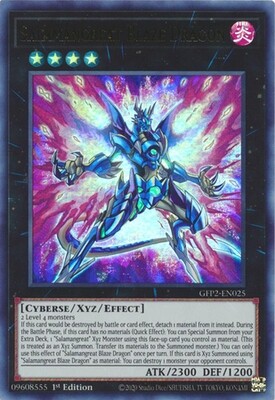 Salamangreat Blaze Dragon - GFP2-EN025 - Ultra Rare 1st Edition Ghosts From The Past: The 2nd Haunting 1st Edition Singles