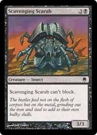 Scavenging Scarab
Darksteel Singles