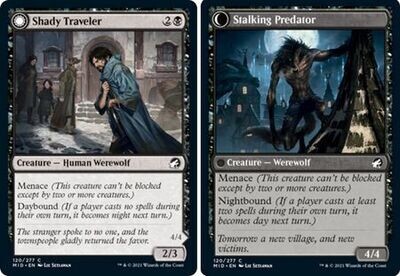 Shady Traveler | Stalking Predator 120/277 Innistrad: Midnight Hunt Singles