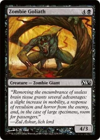 Zombie Goliath
Magic 2013 (M13) Singles(Español)