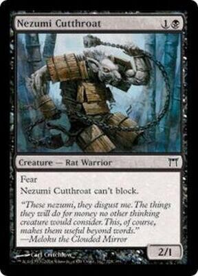 Nezumi Cutthroat 128/306 - Champions of Kamigawa Singles (Español)