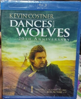 Dances with Wolves 20th Anniversary Blu Ray Nuevo Sellado