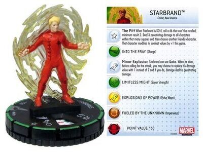Starbrand #041b Avengers Assemble Marvel Heroclix
Marvel: Avengers Assemble Singles Sin Tarjeta