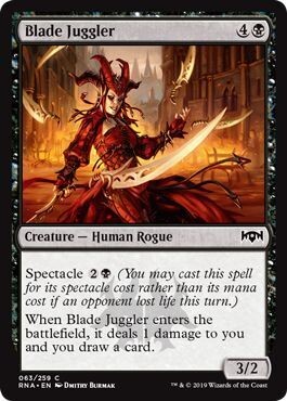 Blade Juggler 063/259
Ravnica Allegiance Singles (Español)