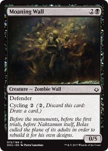 Moaning Wall 072/199 Hour of Devastation Singles