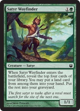 Satyr Wayfinder 136/165 - Born of the Gods Singles (Español)