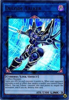 Decode Talker - DUPO-EN106 - Ultra Rare Limited Edition Duel Power 1st Edition Singles