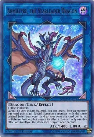 SH Armillyre, the Starleader Dragon - DUOV-EN029 - Ultra Rare 1st Edition Duel Overload 1st Edition Singles