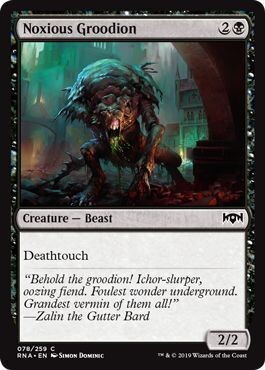 Noxious Groodion 078/259
Ravnica Allegiance Singles