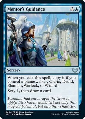 Mentor&#39;s Guidance 046/275 Strixhaven: School of Mages Singles