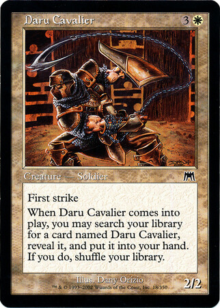 Daru Cavalier Onslaught Singles