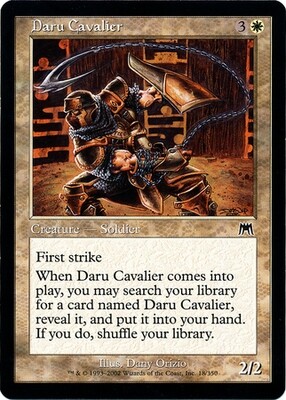 Daru Cavalier Onslaught Singles