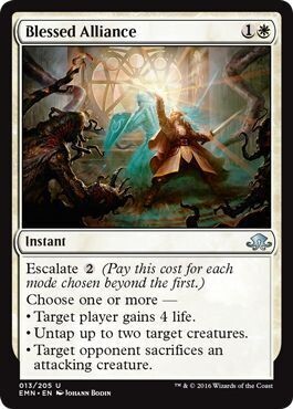 Blessed Alliance 013/205
Eldritch Moon Singles