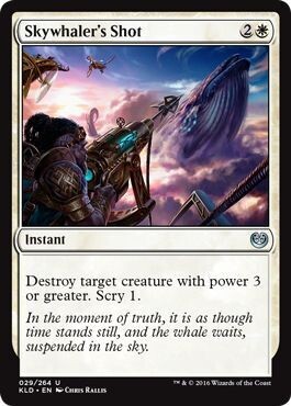 Skywhaler&#39;s Shot 029/264
Kaladesh Singles   (Español)