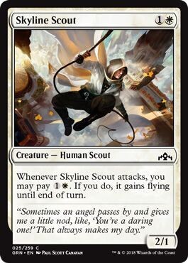 Skyline Scout 025/259
Guilds of Ravnica Singles