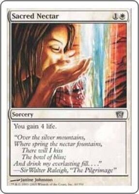Sacred Nectar
MTG 8th Edition Singles
