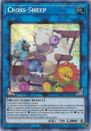 SH Cross-Sheep - MP21-EN018 - Prismatic Secret Rare 1st Edition
2021 Mega-Tin: Ancient Battles 1st Edition Singles