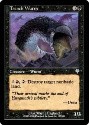 Trench Wurm 127/350-Invasion Singles