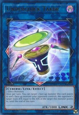 Underclock Taker - DUDE-EN020 - Ultra Rare 1st Edition Duel Devastator 1st Edition Singles (espanol)