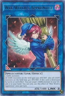 Wee Witch&#39;s Apprentice - MP19-EN111 - Rare 1st Edition
Yu-Gi-Oh! 2019 Mega-Tins: Gold Sarcophagus Tin Mega Pack Singles