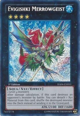 Evigishki Merrowgeist - HA06-EN053 - Secret Rare 1st Edition
Hidden Arsenal 6: Omega Xyz 1st Edition Singles